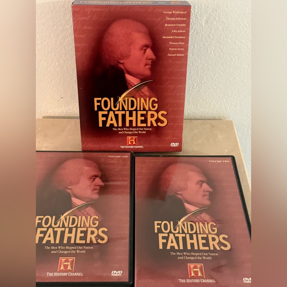 2 DVD box set “Founding Fathers”. The History Channel.